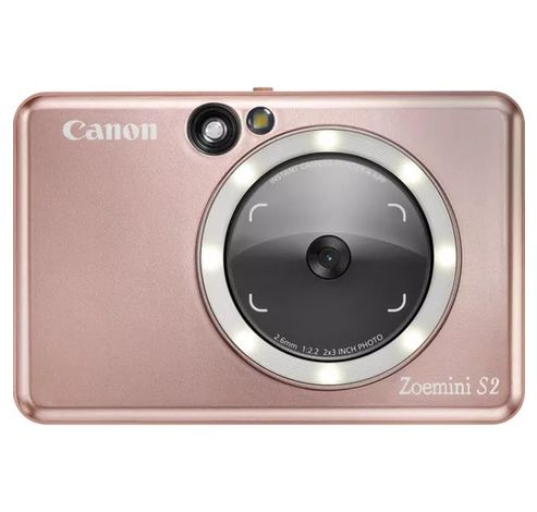 Instant Camera Printer Zoemini S2 Rose Gold  Canon