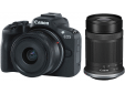 EOS R50 Black + RF-S 18-45 IS STM + RF-S 55-210mm f...