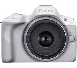 EOS R50 White + RF-S 18-45 IS STM Canon