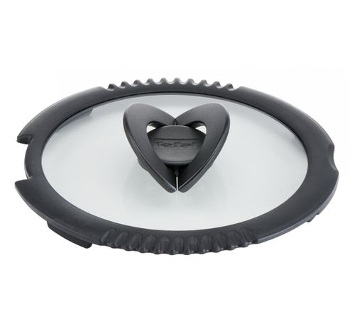 L9886102 Ingenio Glazen deksel met gietrand - 16 cm  Tefal