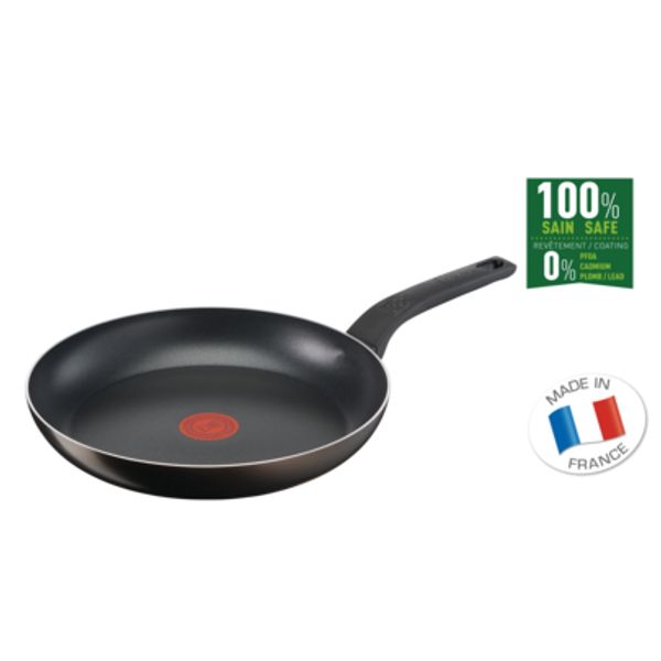 Tefal Easy Cook & Clean Braadpan D28cm Alle Vuren Behalve Inductie