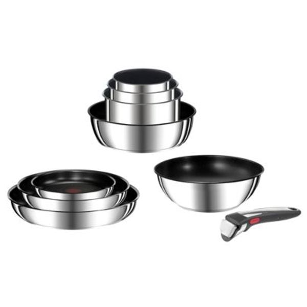 Tefal Ingenio Preference 3-delige set Braadpannen 22/26cm antikleef L9739002