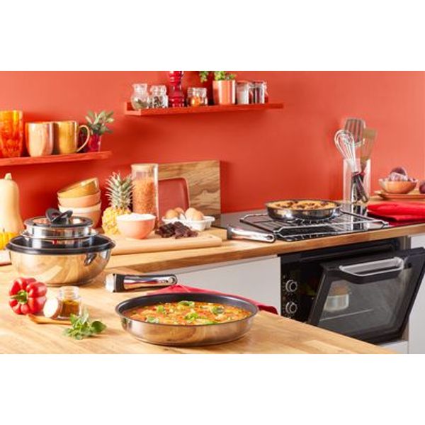 Tefal Ingenio Preference 3-delige set Braadpannen 22/26cm antikleef L9739002