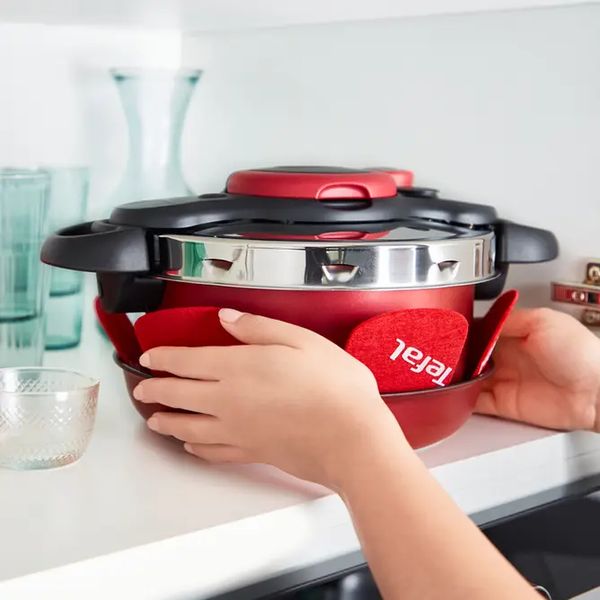 Tefal P4704200 Ingenio All-in-One Set met snelkookpan + pan + kookpot + afneembare handgreep + pannenbeschermer