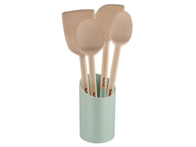 K270S504 Nature houten accessoireset met houder