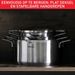 Tefal H852S325 Nordica Set van 3 inox kookpotten 16/20/24 cm + 3 deksels