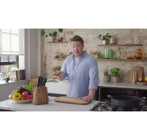 K267S656 Jamie Oliver 6pcs knives bloc  Tefal