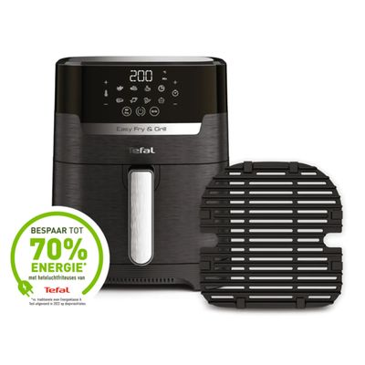 EY505815 Easy Fry & Grill EY505815 Air fryer met digitaal display - 8 programma's 