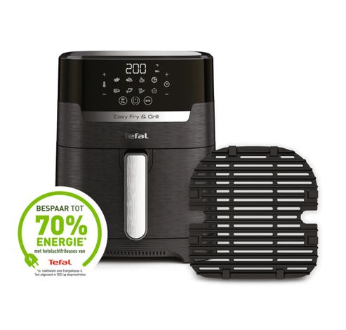 EY505815 Easy Fry & Grill EY505815 Air fryer met digitaal display - 8 programma's  Tefal