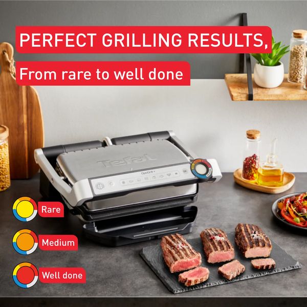 GC718D10 OptiGrill+ Intelligente Grill - 6 programma's 