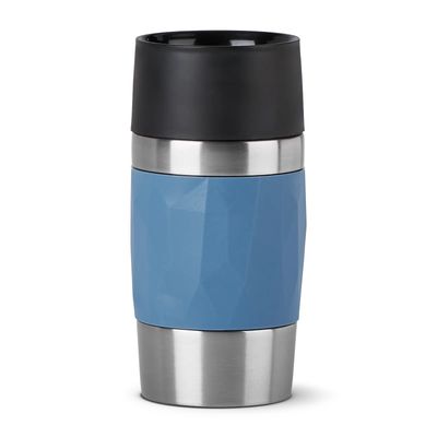 N2160210 TRAVEL MUG 0.3L COMPACT BLUE  Tefal