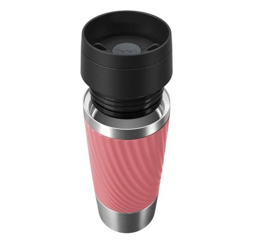 N2024410 Travel Mug Gobelet isotherme Easy Twist - 0,36 L - Rose  Tefal