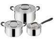 Home Cook Jamie Oliver Kookpottenset 3delig RVS