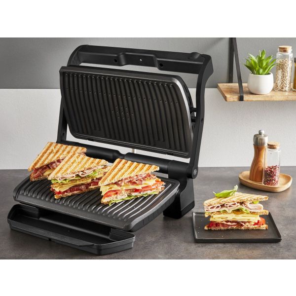 Tefal GC727810 Optigrill+ XL GC7278 Intelligente Contactgrill 2000W Zwart