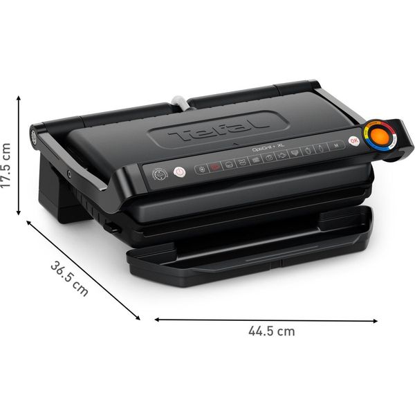 Tefal GC727810 Optigrill+ XL GC7278 Intelligente Contactgrill 2000W Zwart