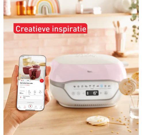 Cake Factory Infinity KD850110 Appareil intelligent à gâteau et pain  Tefal