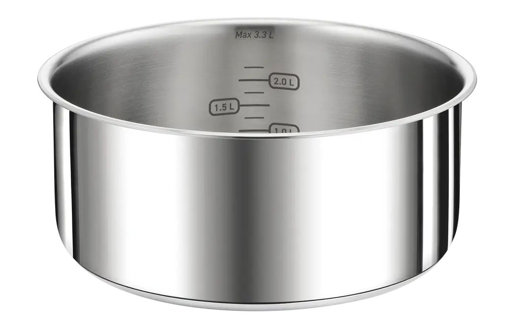 Ingenio Préférence On L8981604 Steelpan met afneembare handgreep - 22 cm - Inductie