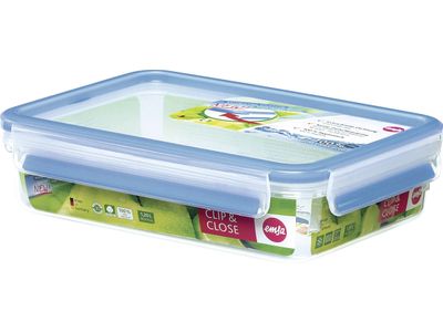 Masterseal bewaardoos rechthoekig 1,2L blauw