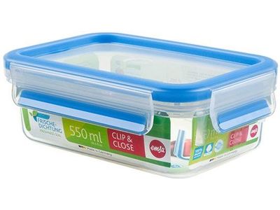 Masterseal bewaardoos rechthoekig 0,55L blauw