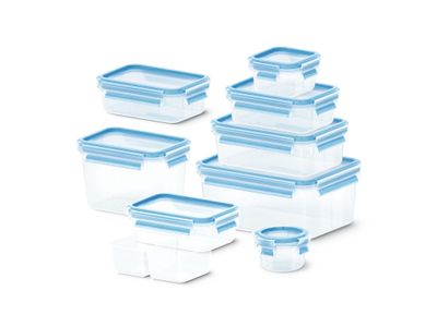 MasterSeal Fresh N1031451 Set van 9 bewaardozen van 0,15L tot 2,2L