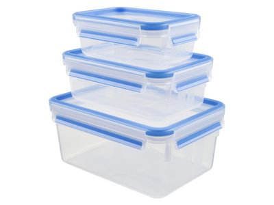 MasterSeal Fresh K3028912 Set van 3 bewaardozen - 0,55L / 1,0L / 2,2L
