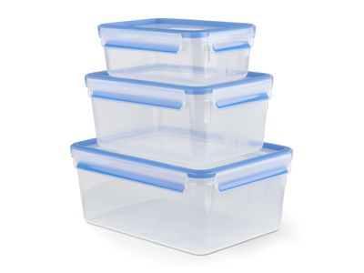 Masterseal Fresh N1033010 3-delige vershoudbakjes starter set 1.0L/2.2/3.7L