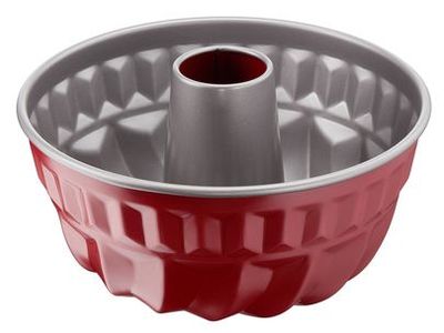 Delibake Kugelhpf Cakevorm 22cm Rood 