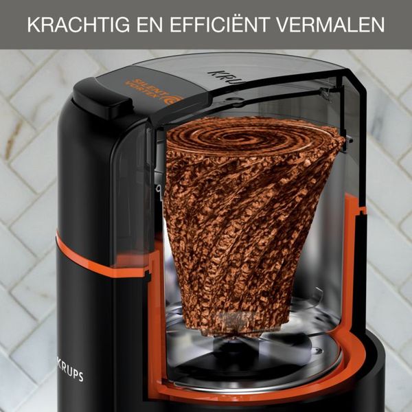 Krups GX332810 Silent Vortex koffiemolen