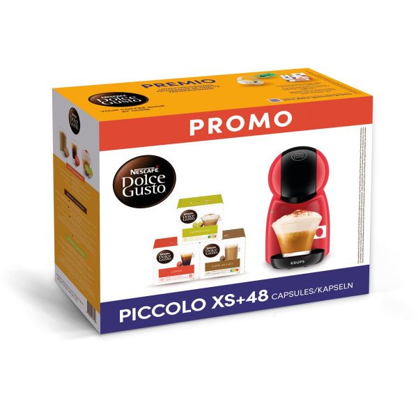 Dolce Gusto Piccolo XS rood Krups