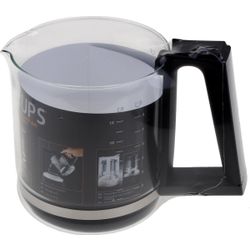 Krups XB900401 Koffiekan Glas T8 Black KM46 