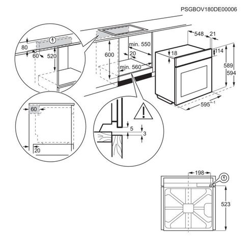 KOFGH70TX  Electrolux