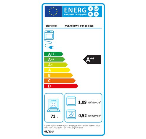 KOEAP31WT  Electrolux