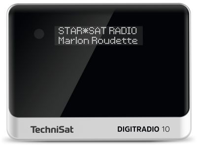 Digitradio 10 DAB+/FM-ontvanger/radio-adapter black/silver