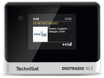 Digitradio 10 C DAB+/FM-ontvanger/radio-adapter black/silver
