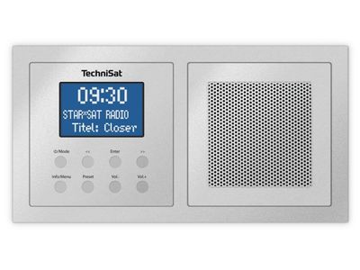 Digitradio UP 1 DAB+/FM inbouwradio Silver