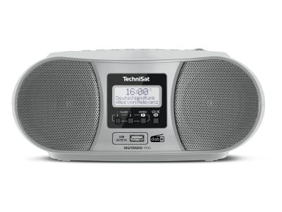DigitRadio 1990 Stereo-boombox met DAB+/FM-radio Zilver