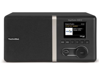 DigitRadio 300 C DAB+/FM-radio met equalizer Zwart