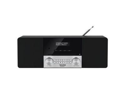 Digitradio 3 DAB+/FM/CD-stereoradio Black/silver