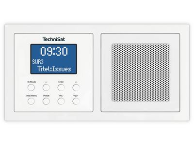 Digitradio up 1 DAB+/FM inbouwradio White