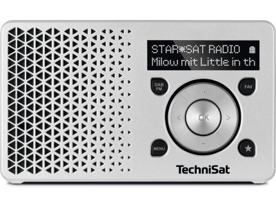 DigitRadio 1 Draagbare DAB+/FM-radio Zilver