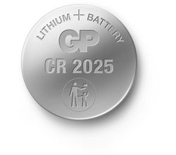 Lithium CR2025 Knoopcel batterij GP Batteries