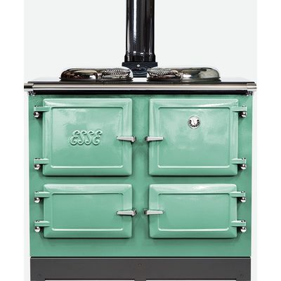 990WN cuisinière à bois teal green  Esse