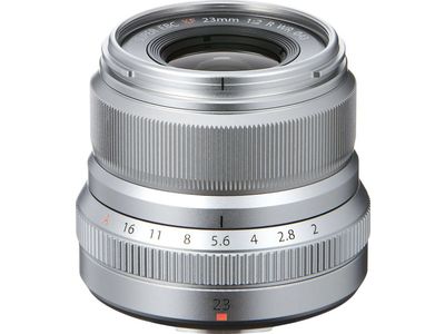 XF23mm F2.0 WR Silver