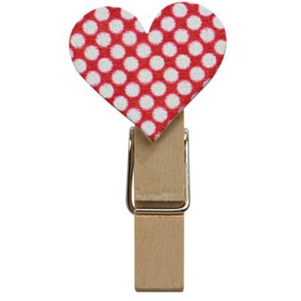 Fujifilm Instax design clips heart 10 stuks