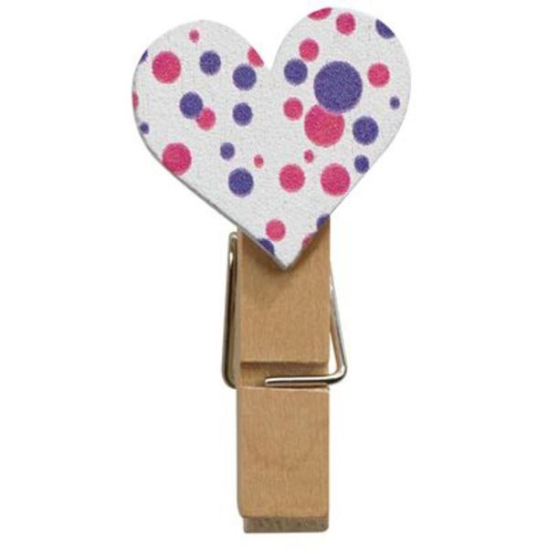 Fujifilm Instax design clips heart 10 stuks