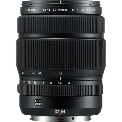 GF 32-64mm F/4.0 R LM WR Noir  Fujifilm