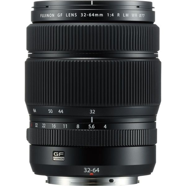 Fujifilm GF 32-64mm F/4.0 R LM WR Zwart