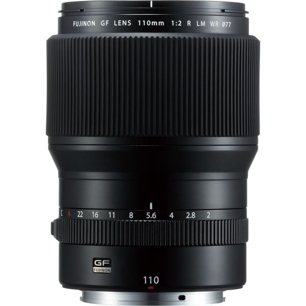 Fujifilm GF 110mm F2 R LM WR Zwart