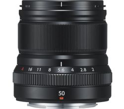 XF 50mm f2.0 R WR Zwart Fujifilm