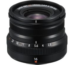 XF 16mm F/2.8 R WR Zwart Fujifilm